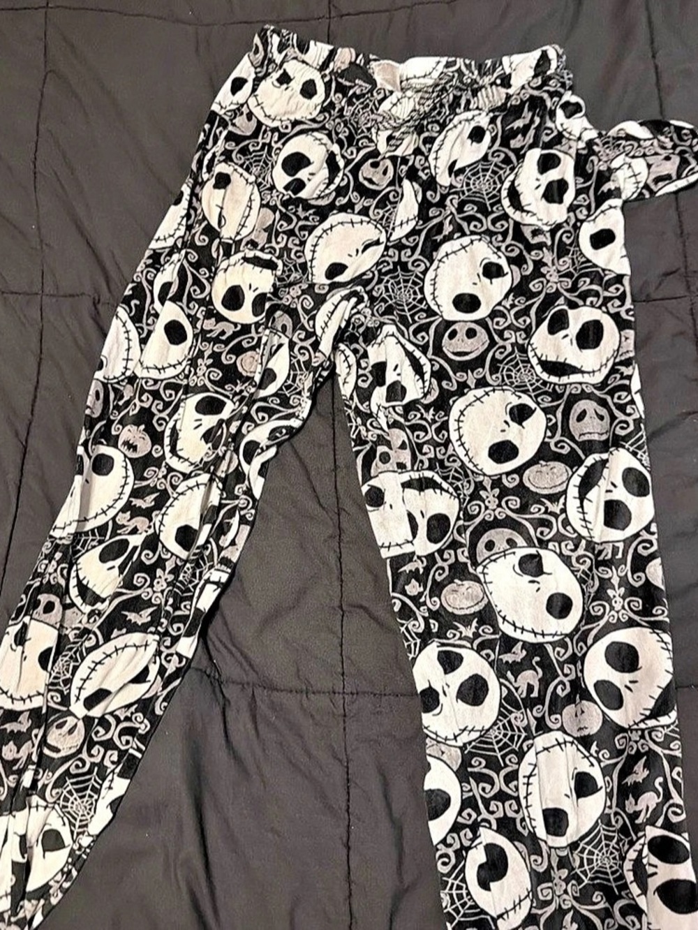 Disney The Nightmare Before Christmas Jack Skellington Fleece Lounge Pants Boys